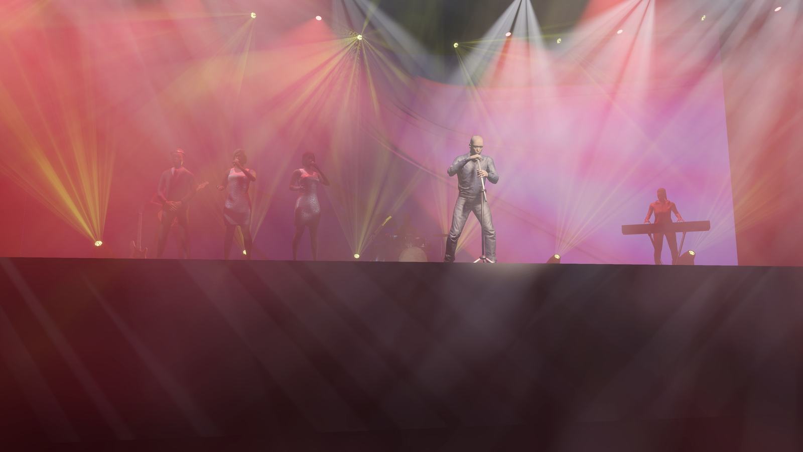 Live band: colour looks: Live band: colour looks · 1