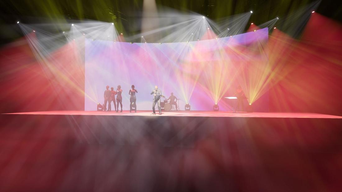 Live band: colour looks · 2