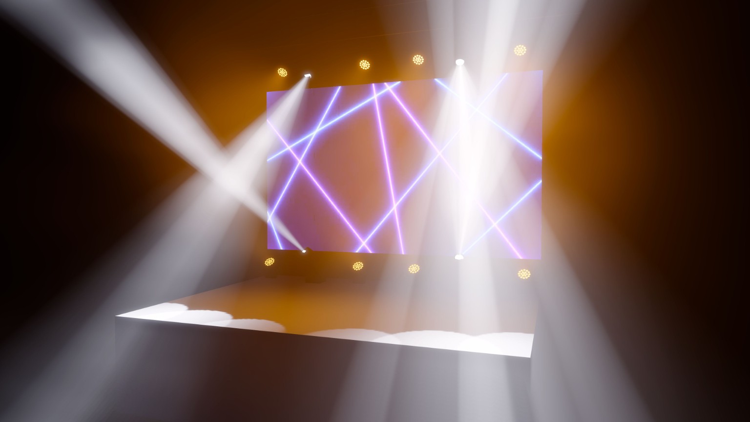 Alternate stage lighting perspective